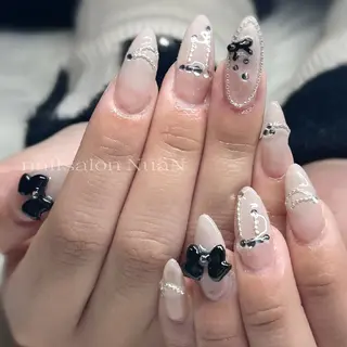 ネイル NuaN ミニモ停止中のネイルデザイン
