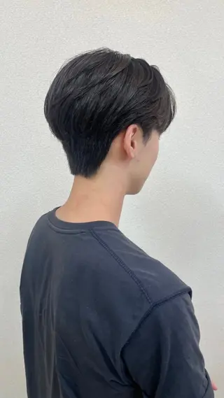 パーマ メンズ もりたみかこ 美容師お休み中のヘアスタイル