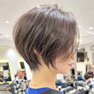 ショート ✨大人ショート専門 カットモデル/銀座のヘアスタイル