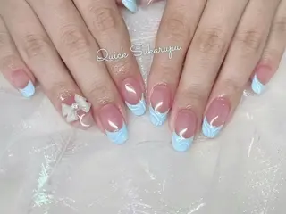 ミディアム Quick Sukarupuのネイルデザイン