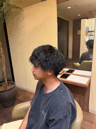 パーマ 林 翔空のヘアスタイル