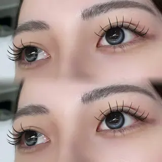 マツエク・マツパ Choco Lash mokaのマツエク・マツパデザイン