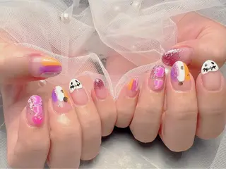 ネイル マジック ミラーのネイルデザイン