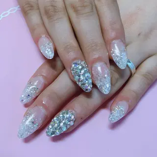 ミディアム ネイル 《LB》ラブリエ Nail&eyeのマツエク・マツパデザイン