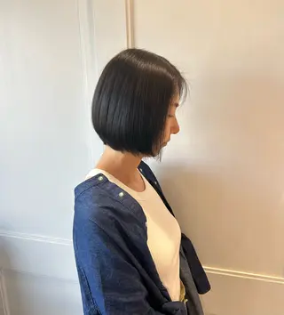 ショート カラー 弓矢 叶のヘアスタイル