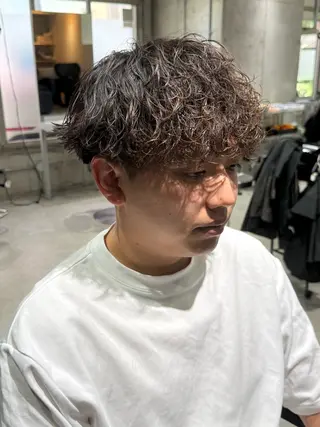 メンズ 布施メンズ特化美容師 秋山 涼のヘアスタイル