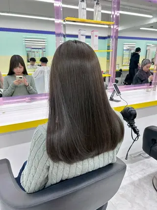 カラー 赤み消し🏹上品甘め トレンドカラー/横浜のヘアスタイル