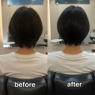 ショート 濱本 浩安のヘアスタイル