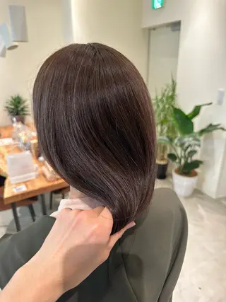 ロング カラー パーマ ヘアアレンジ メンズ キッズ ネイル マツエク・マツパ アイブロウ 🪞ボブ特化/顔 まわり🧸mai🎀のヘアスタイル