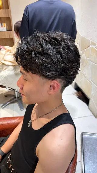 パーマ メンズ 新宿/メンズパーマ/ メンズ特化/和田瑞生のヘアスタイル