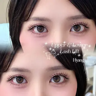 マツエク・マツパ 韓国束感まつげ ⌒ ͜ ⌒はーちゃんのマツエク・マツパデザイン