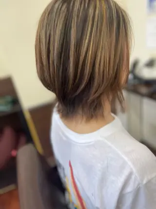 ショート 田中 就のヘアスタイル