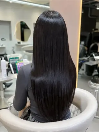 ロング ヘアアレンジ 髪質改善/透明感 カラー/吉田光佑のヘアスタイル