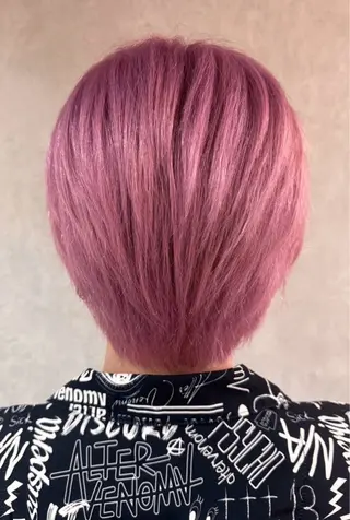 ショート カラー メンズ 💜Rebre** Mayu💜のヘアスタイル
