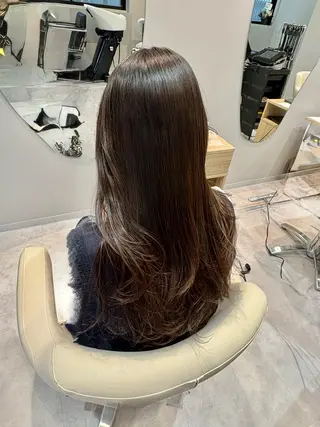 ロング 赤池 日菜子のヘアスタイル