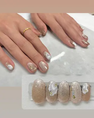 ネイル AISAフィル× ハードモチ最強のネイルデザイン