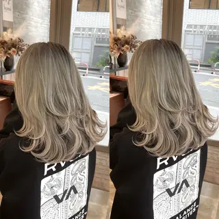 セミロング オージュアソムリエ DAIKI⭐️のヘアスタイル