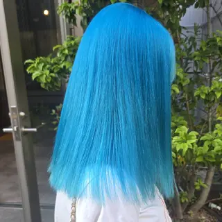 カラー 艶髪縮毛矯正・ブリー チ特化◎mikuのヘアスタイル