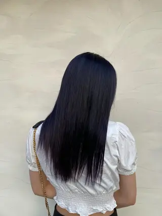 ロング カラー 縮毛矯正/髪質改善 /SATOKOのヘアスタイル