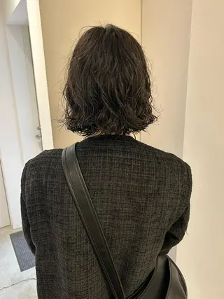 ショート カラー パーマ 、 、のヘアスタイル