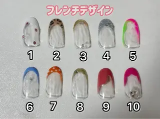 ネイル さきの セプトアカデミーのネイルデザイン