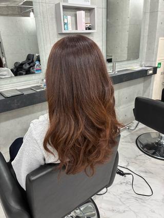 ロング カラー Endearing 🌟銀座のヘアスタイル