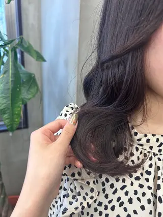 ミディアム 透明感 オリーカラー Anna ʚ🎀ɞのヘアスタイル