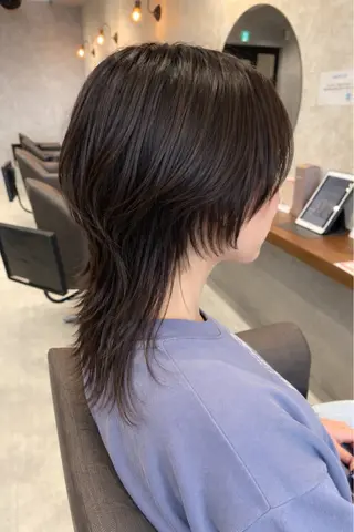 ミディアム FORCE 荻原卓冶のヘアスタイル