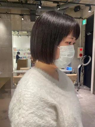 ショート カラー mina🪐立川駅/ 無料ショートカットのヘアスタイル