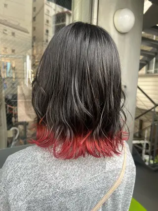 カラー ❤︎peqss❤︎ 菅野 杏実のヘアスタイル