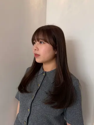ロング 藤井佳音 /カットモデル募集のヘアスタイル