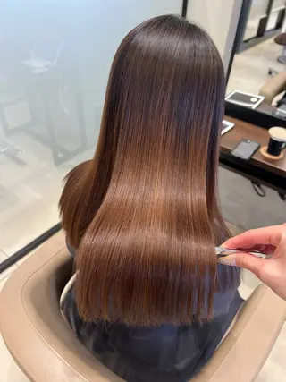 ロング つやカラー×髪質改善 /NAMIのヘアスタイル