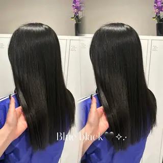 ロング 艶カラー/オリーブ ボブ/miyuu🥣のヘアスタイル