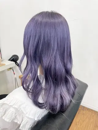 ロング 青木 優歩のヘアスタイル