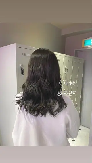 セミロング カラー パーマ ヘアアレンジ メンズ キッズ ネイル マツエク・マツパ KANAMI 🌏のヘアスタイル