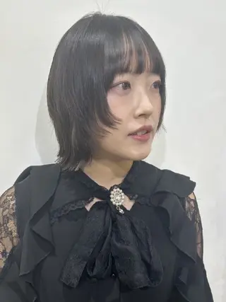 ショート ボブ人気No,1✨ TAME副店長のヘアスタイル