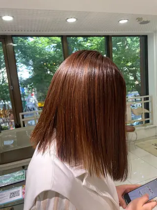 ミディアム すずね♡ トータルビューティーのヘアスタイル