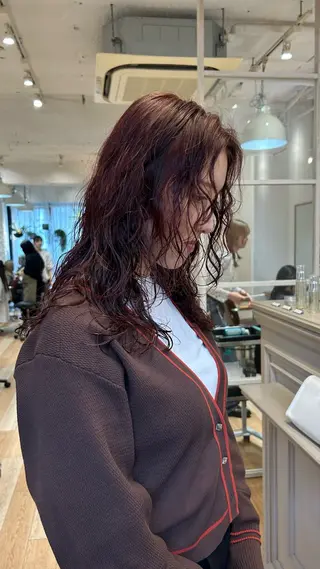 セミロング カラー ❕マンツーマン施術❕ 🍊Moemiのヘアスタイル
