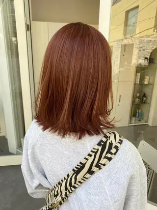 ミディアム カラー ハイトーン×似合わせ 🌱中川慎之介のヘアスタイル