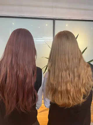 ロング カラー 7日空きあり 透明感✨️さとりんのヘアスタイル