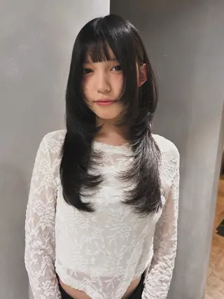 ロング Juna✂️ レイヤー / ボブのヘアスタイル