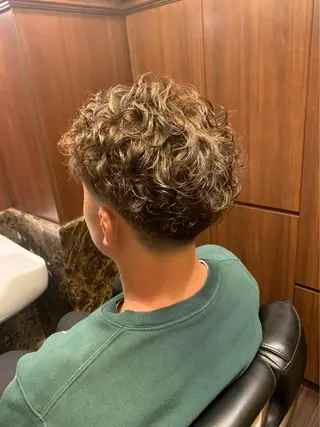 パーマ メンズ 小林 あいのヘアスタイル