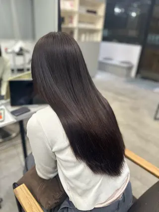 ロング パーマ ハイトーンカラー が絶対可愛い✨泰聖✨のヘアスタイル