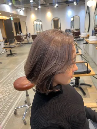 ショート カラー beleefric 🩵チセのヘアスタイル
