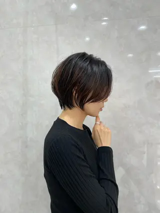 ショート ショート/似合わせ/ 透明感カラー古市唯人のヘアスタイル