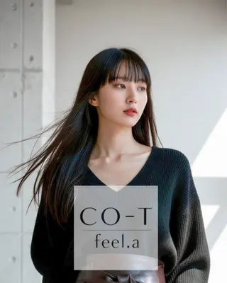 セミロング 石沢 知康のヘアスタイル