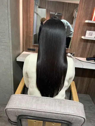 ロング 広島No.1美髪矯正 髪質改善/河村総一郎のヘアスタイル