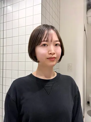 ショート レイヤー♡ショート 石川優奈のヘアスタイル