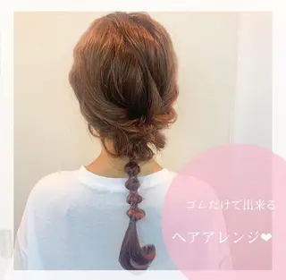 セミロング . AYUKAのヘアスタイル