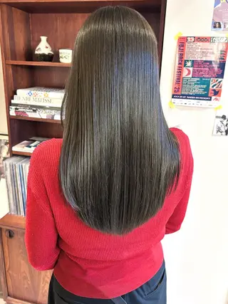 ロング カラー Masaki レイヤーカットのヘアスタイル